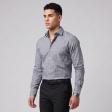 Checks Gray Shirt : Business