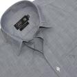Checks Gray Shirt : Business