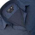 Self Design Blue Shirt : Business