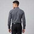 Self Design Gray Shirt : Business