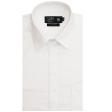 Self Design White Shirt : Business