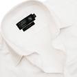 Self Design White Shirt : Business