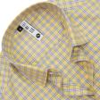 Checks Lemon Shirt : Slim