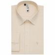 Self Design Fawn Shirt : Slim