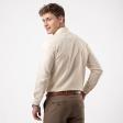 Self Design Fawn Shirt : Slim