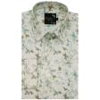 Print Green Shirt : Party