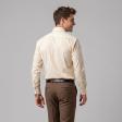 Plain Cream Shirt : Business