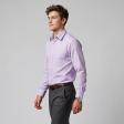 Plain Mauve Shirt : Business