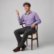 Checks Mauve Shirt : Business