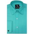 Self Design Dark Green Shirt : Business