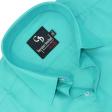 Self Design Dark Green Shirt : Business