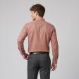 Self Design Fawn Shirt : Business