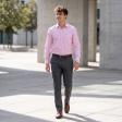 Stripes Pink Shirt : Business