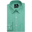 Stripes Green Shirt : Business