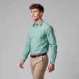 Stripes Green Shirt : Business