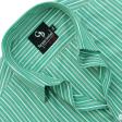 Stripes Green Shirt : Business