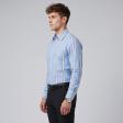 Stripes Blue Shirt : Business