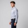 Stripes Blue Shirt : Business