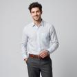 Stripes Blue Shirt : Business