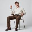 Stripes Cream Shirt : Business
