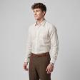 Stripes Cream Shirt : Business