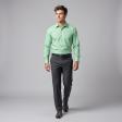 Stripes Green Shirt : Business