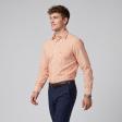Stripes Peach Shirt : Business