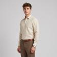 Checks Fawn Shirt : Business