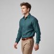Plain Green Shirt : Business