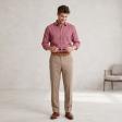 Plain Rust Shirt : Business