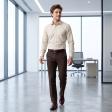 Plain Fawn Shirt : Business