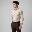 Plain Fawn Shirt : Business