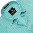 Stripes Aqua Blue Shirt : Business