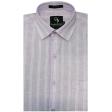 Stripes Purple Shirt : Business