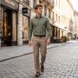 Checks Green Shirt : Business