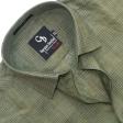 Checks Green Shirt : Business