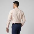 Self Design Fawn Shirt : Business