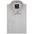 Self Design Gray Shirt : Business