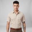 Checks Fawn Shirt : Business