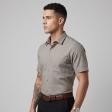 Checks Brown Shirt : Business