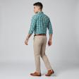 Checks Green Shirt : Business