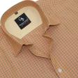 Checks Orange Shirt : Business