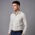 Stripes Blue Shirt : Business