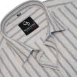 Stripes Blue Shirt : Business