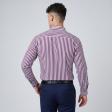 Stripes Purple Shirt : Business