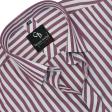 Stripes Purple Shirt : Business