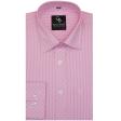 Stripes Pink Shirt : Business