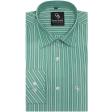 Stripes Green Shirt : Business