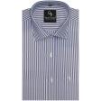 Stripes Blue Shirt : Business