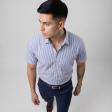 Stripes Blue Shirt : Business